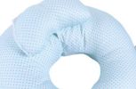 Multi-function Postpartum Breastfeeding Cushion BLUE Wave Point Feeding Pillow