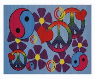 Lovely Peace 39"x58"