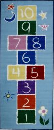 Primary Hopscotch 30"X78"