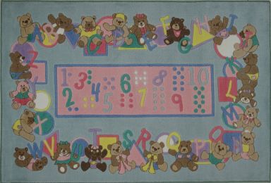 Teddies & Letters 31"X47"