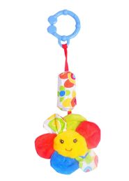Baby Stroller Hanging Toys Plush Rattles Pendant Mobile For Crib