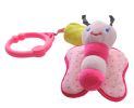 Baby Stroller Plush Rattles Pendant Crib Toys Hanging Bell