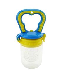 Blue Baby Vegetable/Fruits Teether Fresh Food Baby Feed Utensil