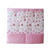 Wall Mount - Baby Toddler Kids Clothing Toy Organizer, 9 Pockets,Pink