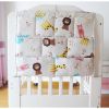 Cute Wall Mount/Baby Nursery Closet Organizer For Diapers, Wipes, Nursing Bottle