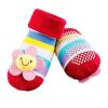 3 Pairs Non-slip Newborn Baby Toddler Socks Comfortable Warm Stockings Baby Birthday Gift For 6-12 month-A11