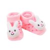 3 Pairs Non-slip Newborn Baby Boy Girls Toddler Socks Warm Non-skid Stockings Baby Gift For 6-12 Month Baby-A01