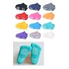 8 Pairs Non-slip Newborn Baby Toddler Socks Warm Stockings Baby Gift 9-12 CM For 0-1 Year Baby-Random Color