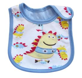 Cute Baby Accessories Feeding Bibs Waterproof Sleeved Bib Baby-Dinosaur