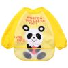 2 Waterproof Baby Bibs Overclothes Kids Feeding Bibs/Smock-Panda