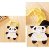 2 Cotton Baby Bibs clothes Infants Feeding Bibs, 1-2 Years-Panda