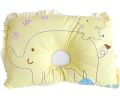 Cartoon Cotton Baby Pillows Prevent Migraine For Newborn Baby-Yellow