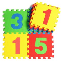 10 Pieces Of Puzzle/Environmental Foam Mats Kids & Baby Foam Play Mats