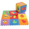 10 Pieces Of Puzzle/Environmental Foam Mats Kids & Baby Foam Play Mats-Animal