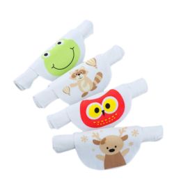 4PCS Cotton Baby Sweat Absorbent Towel 6 Layers Sweat Wicking Pads Bibs 21*45CM-A01