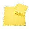 Quality Waterproof Baby Foam Playmat Set-9pc /Yellow
