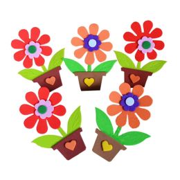 4 PCS Nursery Classroom Wall Stickers Decorate Products for Kids