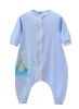 Toddler Sleep Sack Baby Blanket Infant Swaddle Wearable Blanket Elephant Blue