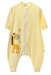 Toddler Sleep Sack Baby Blanket Infant Swaddle Wearable Blanket Horse Yellow
