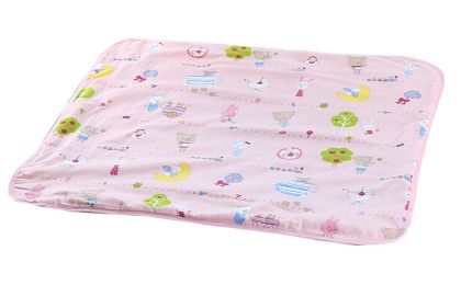 Cotton Baby Home Travel Urine Pad Mat Cover Changing Pad 70*100cm, Pink