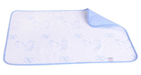 Unique Baby Home Travel Urine Pad Mat Cover Changing Pad 70*50cm, Dolphin