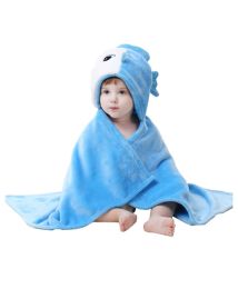 Baby flannel Blanket/ Infant Spring And Summer Quilt Blue