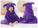 Baby flannel Blanket/ Infant Spring And Summer Quilt Purple