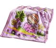Dual Layers Purple Raschel Baby Toddlers Blanket