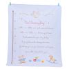 2PC Bear Waterproof Bed Cover Infant Crib Sheet Newborn Keep Me Dry Pad Blue