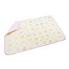 50*75CM Baby Keep Me Dry Pad Newborn Crib Sheet Infant Mattress Cover PINK
