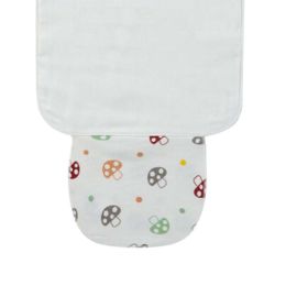 3 PCS Baby Towel Cotton Material Sweat Absorbent Towels (Mushroom, S)