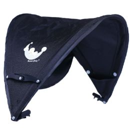 Baby Stroller Sunshade Maker Infant Stroller Canopy Cover Half [BLACK]