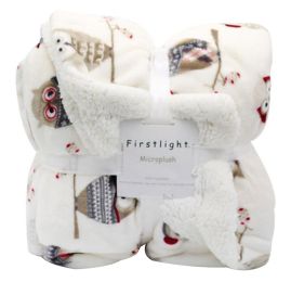 Multifunction Soft Velvet Warm Blanket/Throw for Baby
