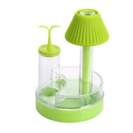 Fashion USB Mini Mute Purification Humidifier Home Air Purifier-Green