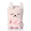 Super Soft Blanket for Baby Pink Sleepy Bunny Thin Blanket