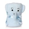 Super Soft Blanket for Baby Sky Blue Elephant Thin Blanket