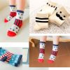Kids Cotton Socks Pack of 5 for Autumn and Winter