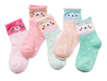 Children's 5 Pairs Cotton Socks Warm Socks