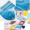 Warm Unisex Kids Cotton Socks 5 Pack Striped Socks
