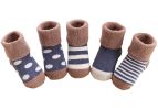 Soft Baby Socks Breathable Cotton Socks 5 Pairs