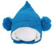 Knitted Outside Velvet Inside Winter Warm Ear Protection Cap