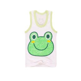 Cartoon Baby Vest Sleeveless Underwear Kids Cloth,Frog