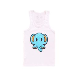 Cartoon Baby Vest Sleeveless Underwear Kids Cloth,Elephant