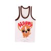 Cartoon Baby Vest Sleeveless Underwear Kids Cloth,Dog