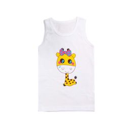 Cartoon Baby Vest Sleeveless Underwear Kids Cloth,Deer