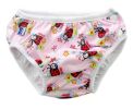 Stylish Reusable Washable Swim Diapers Swimming Nappies for Unisex Babies 2-3 Years Old(Pink)