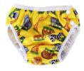 Stylish Reusable Washable Swim Diapers Swimming Nappies for Unisex Babies 2-3 Years Old(Yellow)