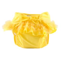 Cute Reusable Baby Girl Swim Diapers Swimming Accessories for Infant/Toddler, #03