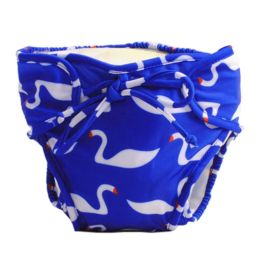 Swimwear Board Short Trunks Cartoon Toddler Infant Reusable Swim Diapers for Unisex Baby, D