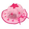 Cute Strawberry Kids Girls Hats Sun Cap for 0-1 Year,Pink
